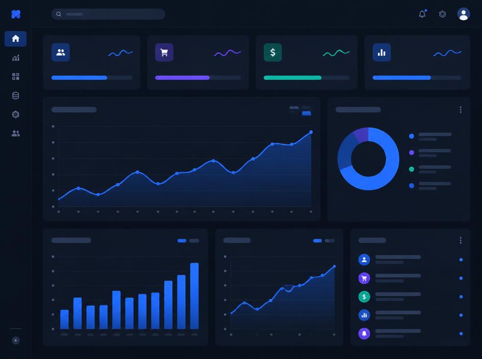 Live campaign performance dashboard